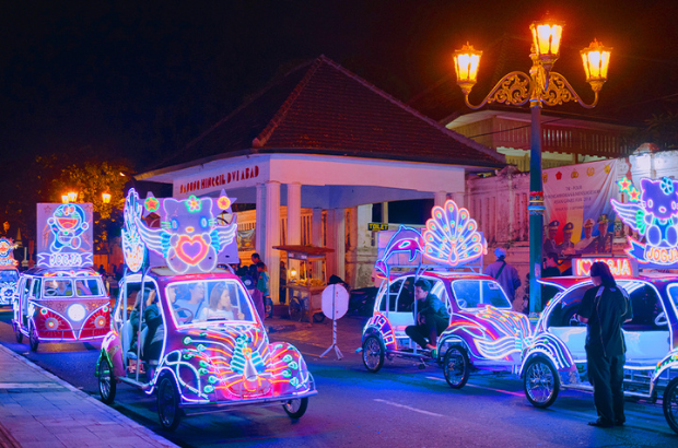 Odong-Odong Hias Alun-Alun Kidul Yogakarta