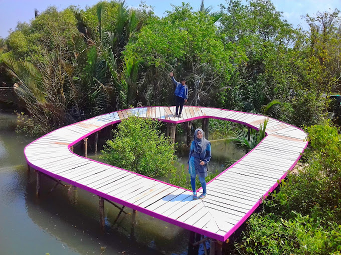 Spot Foto wisata Mangrove jembatan api