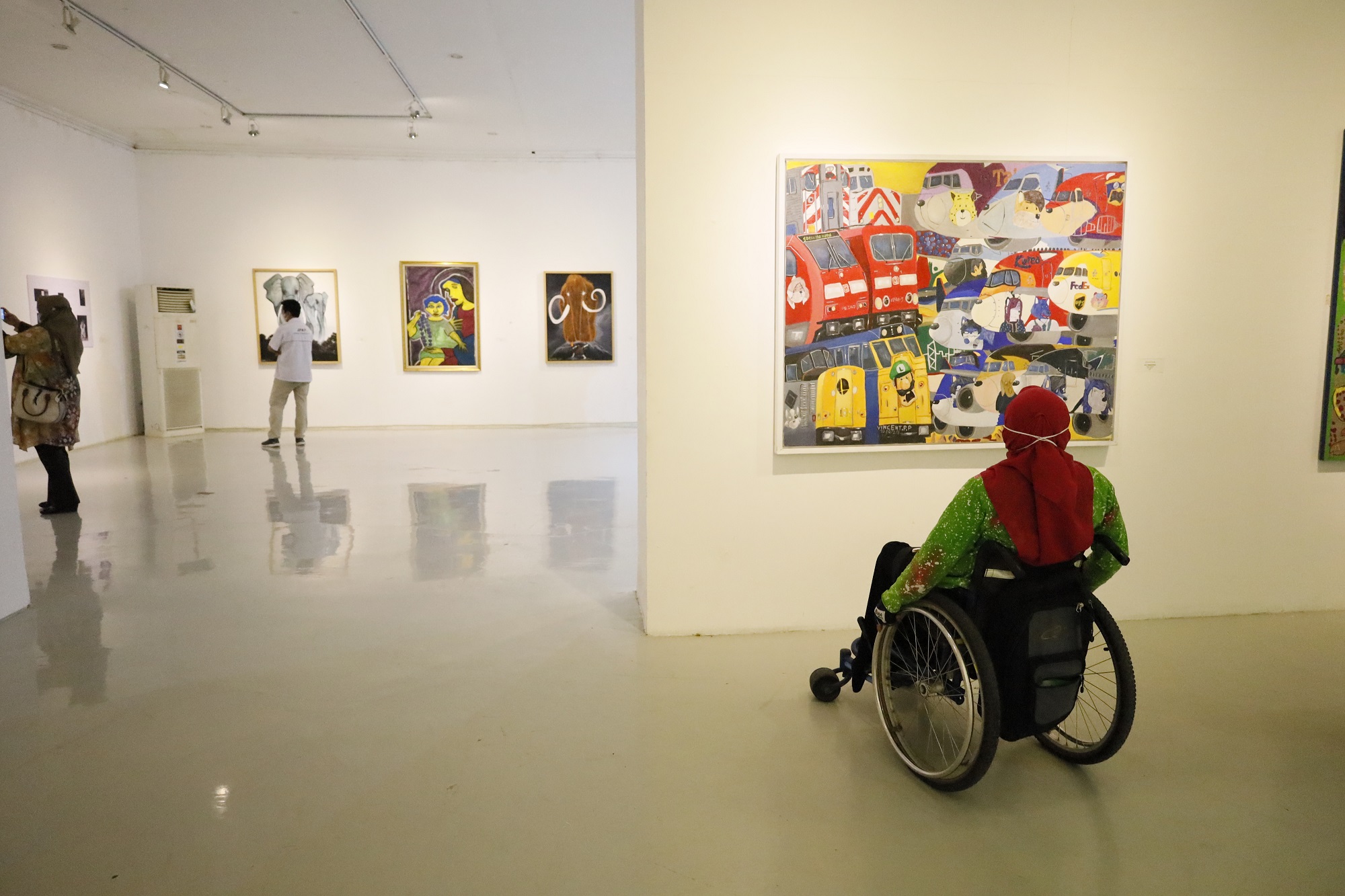 Seniman Disabilitas Jogja Gelar Pameran Seni Rupa