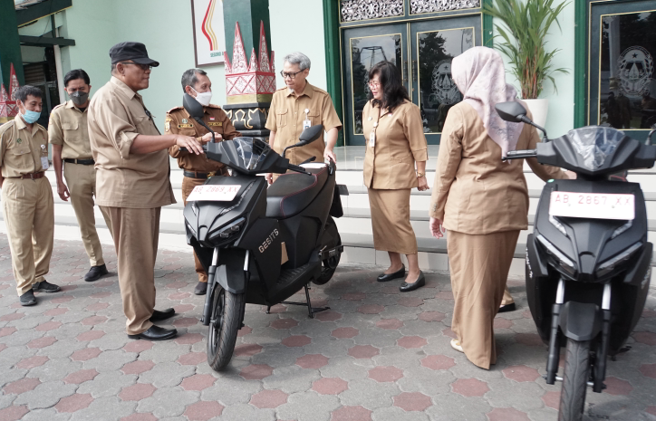 Pemkot Jogja Beli Lima Sepeda Motor Listrik