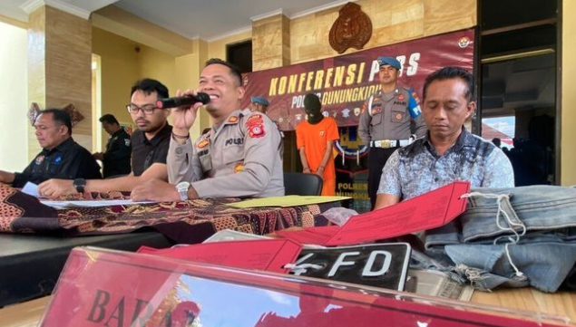 Akibat Cemburu karena di tinggal nikah Pria Asal Bantul Curi Motor Suami Mantan Pacar