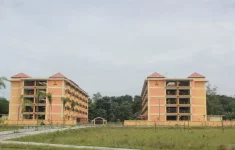 Ilustrasi rumah susun sederhana sewa (Rusunawa) Dabag yang berada di Kalurahan Condongcatur, Kapanewon Depok, Sleman