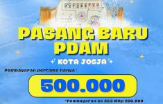Cara Mendaftar Pemasangan PDAM Baru di Jogja
