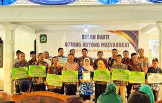 Rangkaian kegiatan Bulan Bhakti Gotong-Royong Masyarakat (BBGRM 2025)