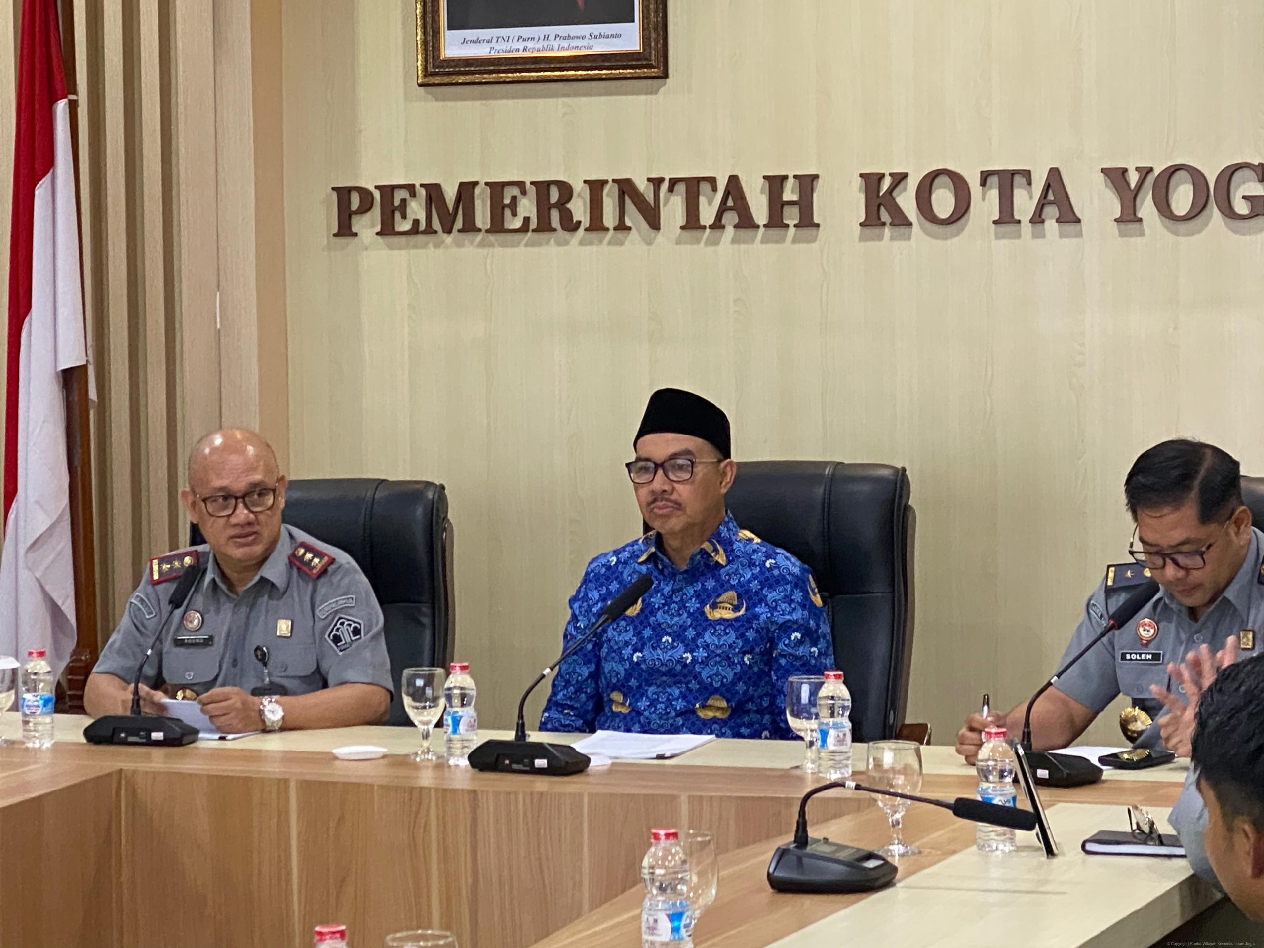 Kantor Wilayah Kementerian Hukum dan HAM (Kemenkumham) Daerah Istimewa Yogyakarta menjalin kerja sama dengan Pemerintah Kota Yogyakarta dalam upaya mendirikan Koperasi Merah Putih di tingkat desa dan kelurahan.