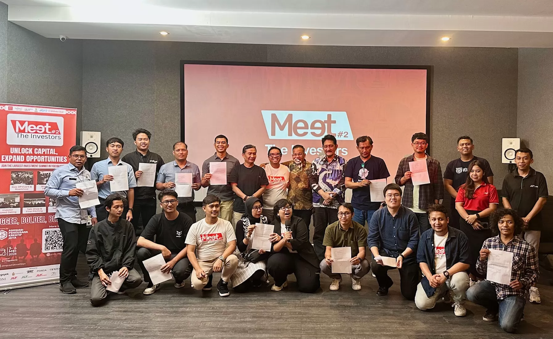 Ajang tahunan Meet The Investor (MTI) #2 yang berlangsung pada 17–18 Mei 2025 di Gedung GIK Universitas Gadjah Mada (UGM)