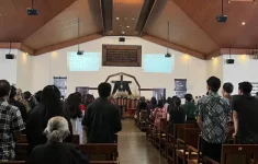 Ilustrasi ibadah di GKJ Gondokusuman peringati Kenaikan Yesus