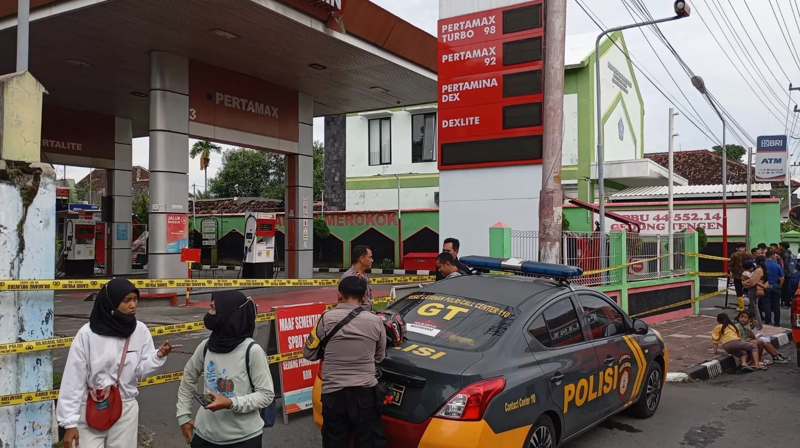 Sebuah ledakan hebat terjadi di SPBU Gedongtengen, Jalan Letjen Suprapto, Pringgokusuman, Kota Yogyakarta, pada Selasa (27/5/2025) siang.
