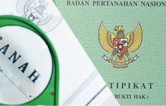 Ilustrasi sertifikat tanah