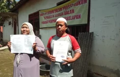 Suami istri asal Kabupaten Sleman, Daerah Istimewa Yogyakarta (DIY), berjuang selama 12 tahun untuk merebut kembali hak atas tanah