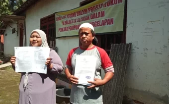 Suami istri asal Kabupaten Sleman, Daerah Istimewa Yogyakarta (DIY), berjuang selama 12 tahun untuk merebut kembali hak atas tanah