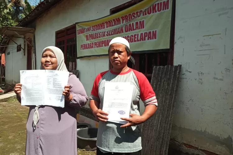 Suami istri asal Kabupaten Sleman, Daerah Istimewa Yogyakarta (DIY), berjuang selama 12 tahun untuk merebut kembali hak atas tanah