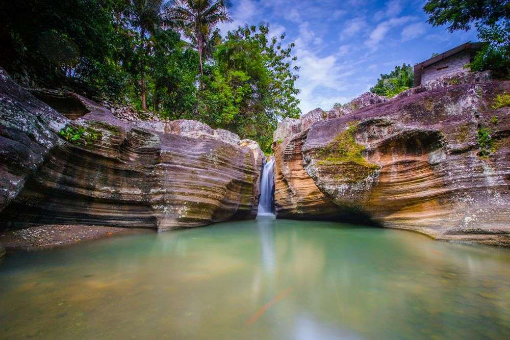7 Wisata Air Terjun Gunung Kidul yang Menakjubkan Keindahan Alam untuk Wisatawan 3 Air Terjun Luweng Sampang