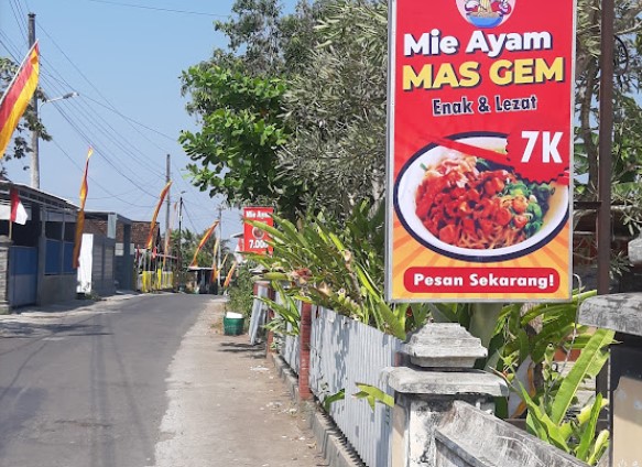 7 Tempat Makan Mie Ayam yang Enak di Gunung Kidul: Lengkap dengan Harga dan Lokasinya! 7 Mie Ayam Mas Gem – Wonosari