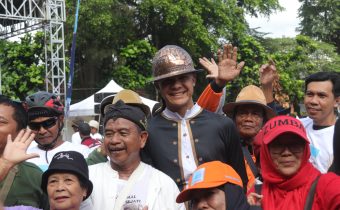 Acara ini dihadiri Ganjar Pranowo sebagai Pembina KOSTI DIY (Source: Jogja Kota)