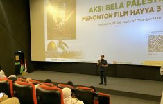 Baznas Kota Yogyakarta sukses menggelar nobar film Hayya 3 Gaza di CGV J-Walk Mall, Senin (23/6/2025).