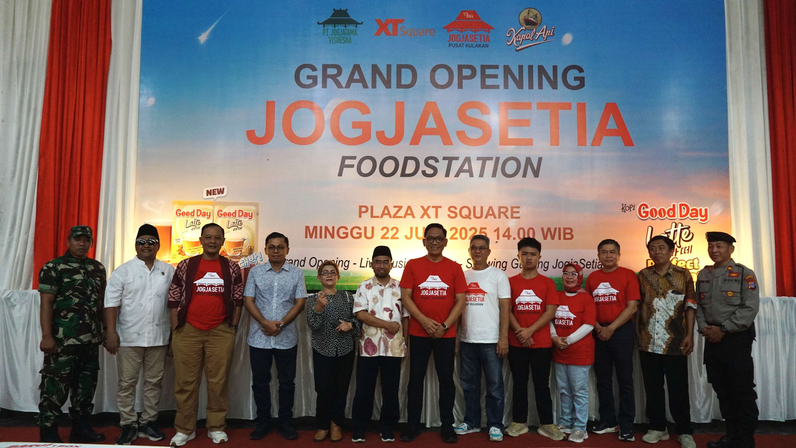 Grand Opening Jogjasetia Foodstation di Plaza XT Square, Minggu 22 Juni 2025