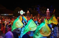 Ilustrasi pawai takbir keliling Jogja