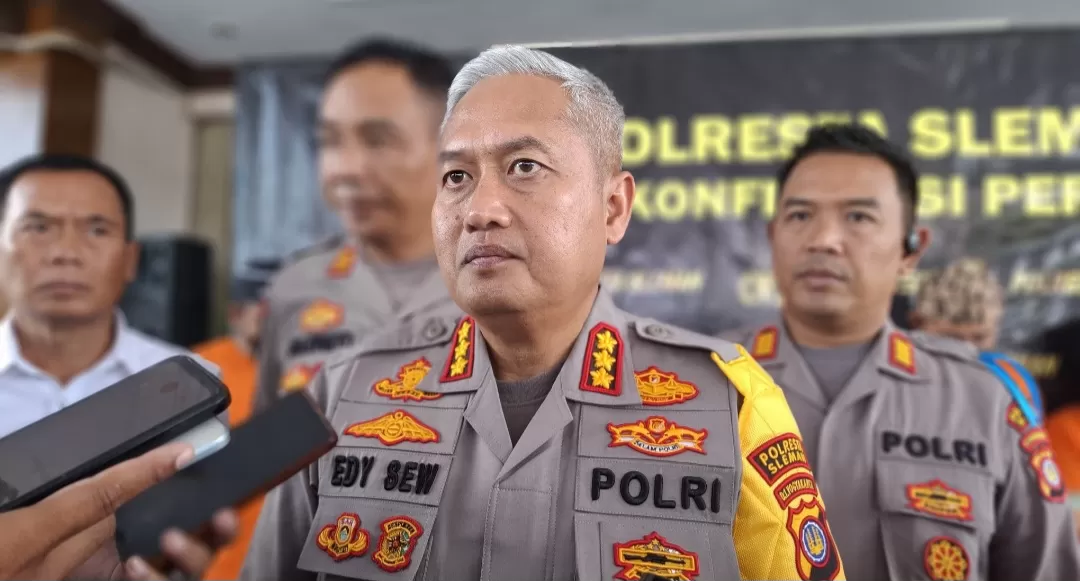 Kapolresta Sleman Kombes Edy Setyanto Erning Wibowo