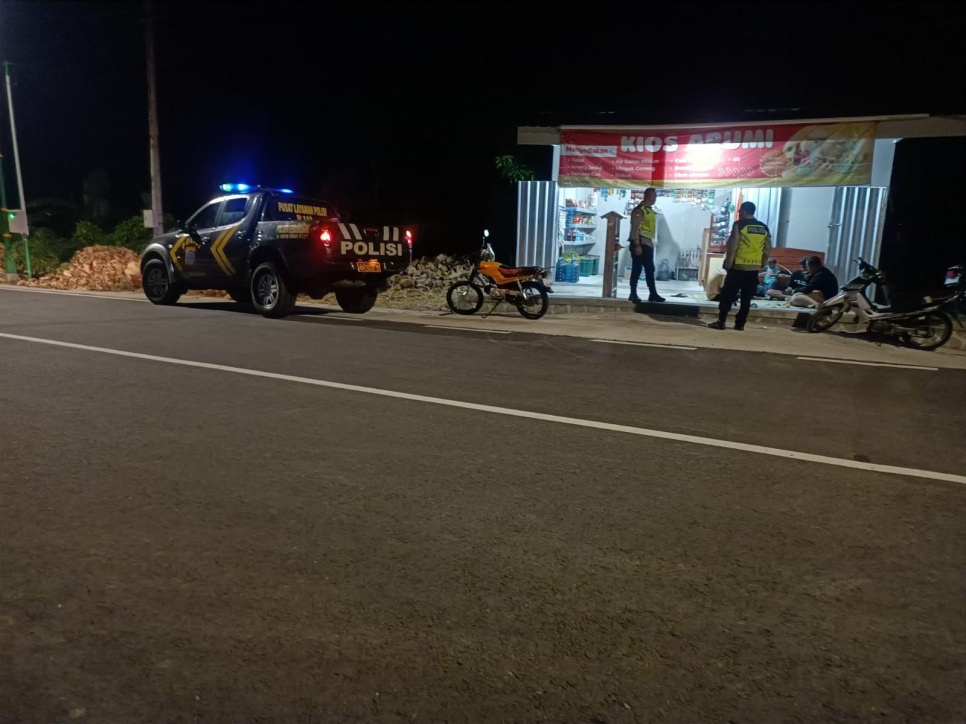 Jajaran Polsek Gedangsari memperkuat kegiatan patroli