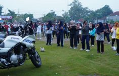 Kepolisian Resor (Polres) Bantul menggelar kegiatan Car Free Day di Lapangan Paseban pada Minggu 22 Juni 2025.