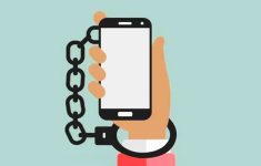 Ilustrasi handphone dicuri