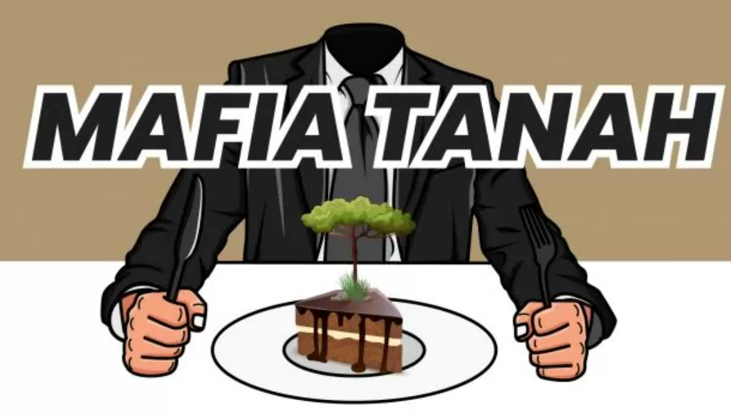 Ilustrasi mafia tanah