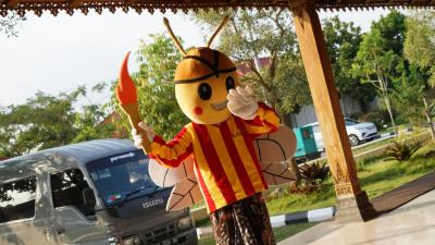 Maskot bernama Lalang (source: Gunungkidul Kab)