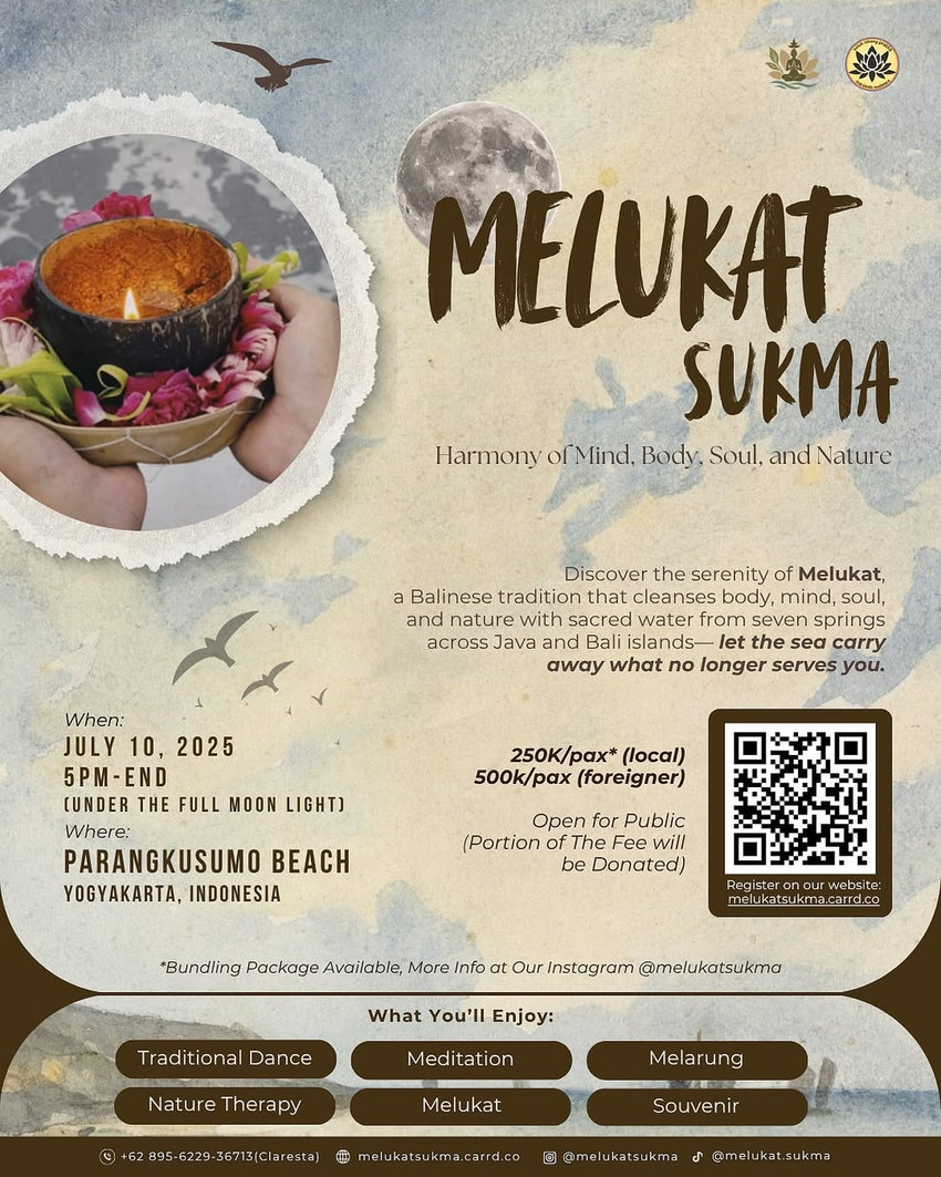 Melukat Sukma (10 Juli 2025-malam bulan purnama)