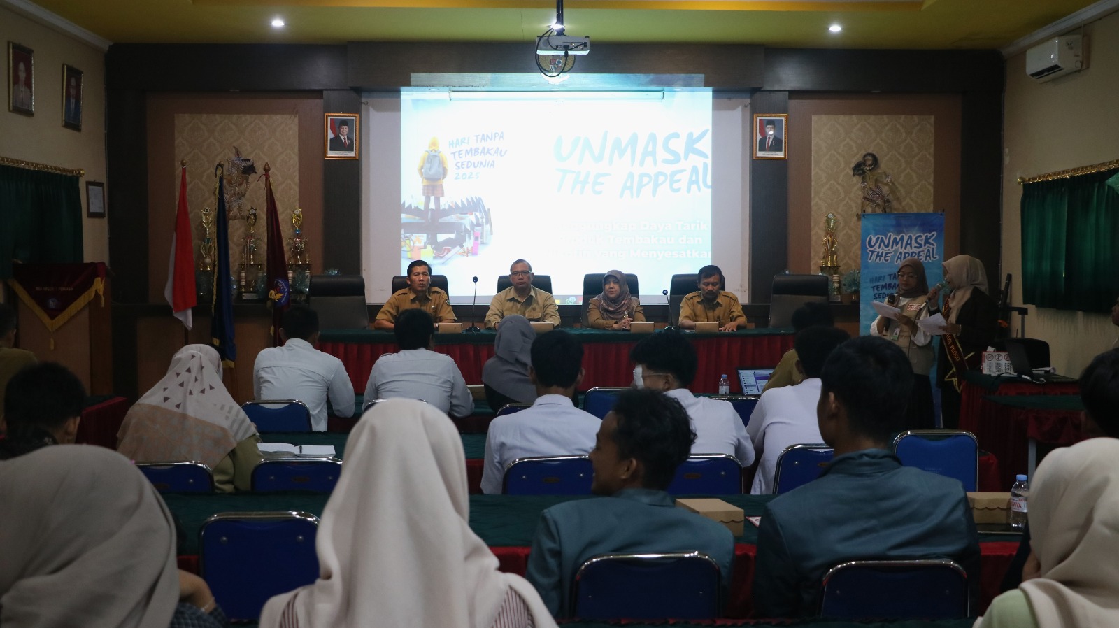 Peringatan Hari Tanpa Tembakau Sedunia (HTTS) 2025 digelar di Kabupaten Kulon Progo, tepatnya di ruang rapat SMA N 1 Pengasih pada Senin (23/6/2025). (source: Kulon Progo Kab)