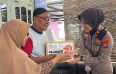 Polres Kulonprogo menggelar kegiatan Anjangsana sebagai bentuk kepedulian dan penghargaan Jumat (20/6/2025).