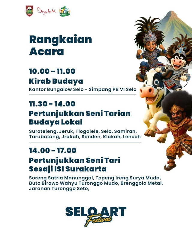 Rangkaian Acara Selo Art Festival 2025
