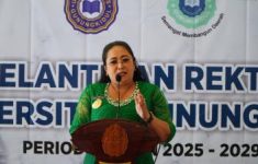 Universitas Gunung Kidul (UGK) resmi melantik Dr. Sugiyanto, S.Sos., M.M. sebagai Rektor periode 2025–2029