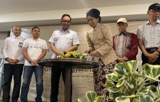 Wawan Harmawan, Wakil Wali Kota Yogya saat menghadiri 1st Anniversary Hotel 101 Style Yogyakarta Malioboro, Rabu (18/6/2025).
