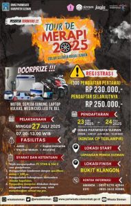 Event Jogja Akhir Bulan 26-27 Juni Untuk Menemani Liburan Weekend yang Menakjubkan 2 Tour de Merapi 2025 (27 Juni 2025)
