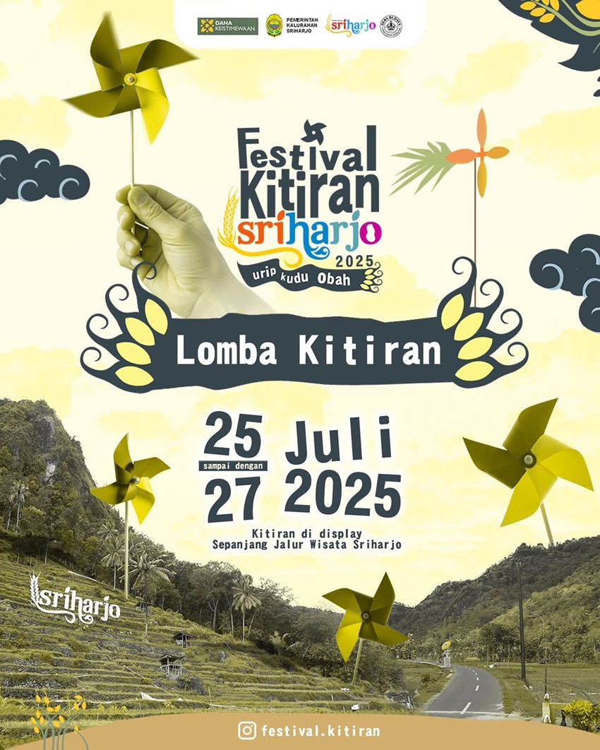 Festival Kitiran Sriharjo 2025 (25-27 Juli 2025)