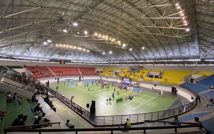 Lapangan Voli GOR Amongrogo