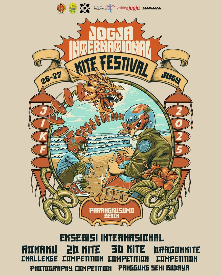 Jogja International Kite Festival 2025 (26-27 Juli 2025)