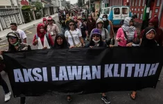 Aksi lawan klitih pada tahun 2019. (Source: Antara)