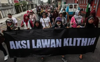 Aksi lawan klitih pada tahun 2019. (Source: Antara)