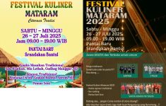 Festival Kuliner Mataraman 2025. (Source: Dispar Bantul)