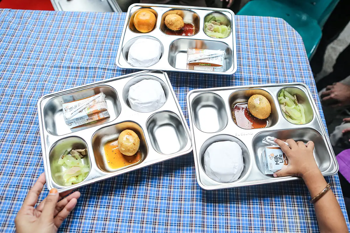Ilustrasi Makan Bergizi Gratis (MBG). (Source: Solopos)