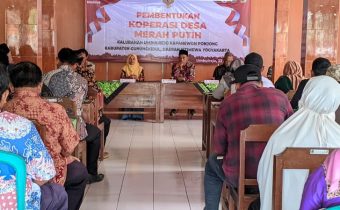 Ilustrasi pembentukan Koperasi Desa Merah Putih di Kalurahan Umbulrejo (Source: Gunungkidul Kab)