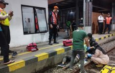 Kondisi korban dilokasi kejadian (Source: Polresta Yogyakarta)