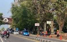 Lokasi pembangunan jalan di batas kota Bantul-Cepit (Source: Tribun)