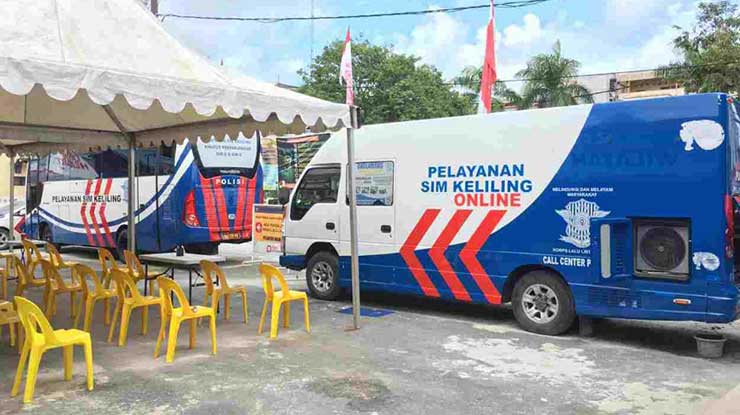 Jadwal Layanan SIM Keliling Jogja Kamis 24 Juli