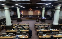 Suasana Rapat Paripurna mengenai Perubahan APBD Tahun 2025 di Gedung DPRD DIY, Kamis (17/7/2025). (Source: Harian Jogja).