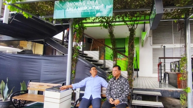 Wali Kota Yogyakarta Hasto Wardoyo ketika meninjau TKM di Malioboro, Rabu (2/7/2025). (Source: Suara Jogja)
