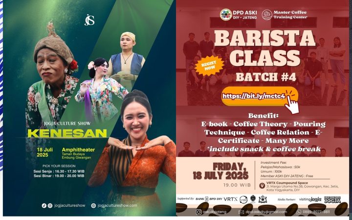 Daftar Event Jogja Minggu Ini 16 Juli - 20 Juli 2025