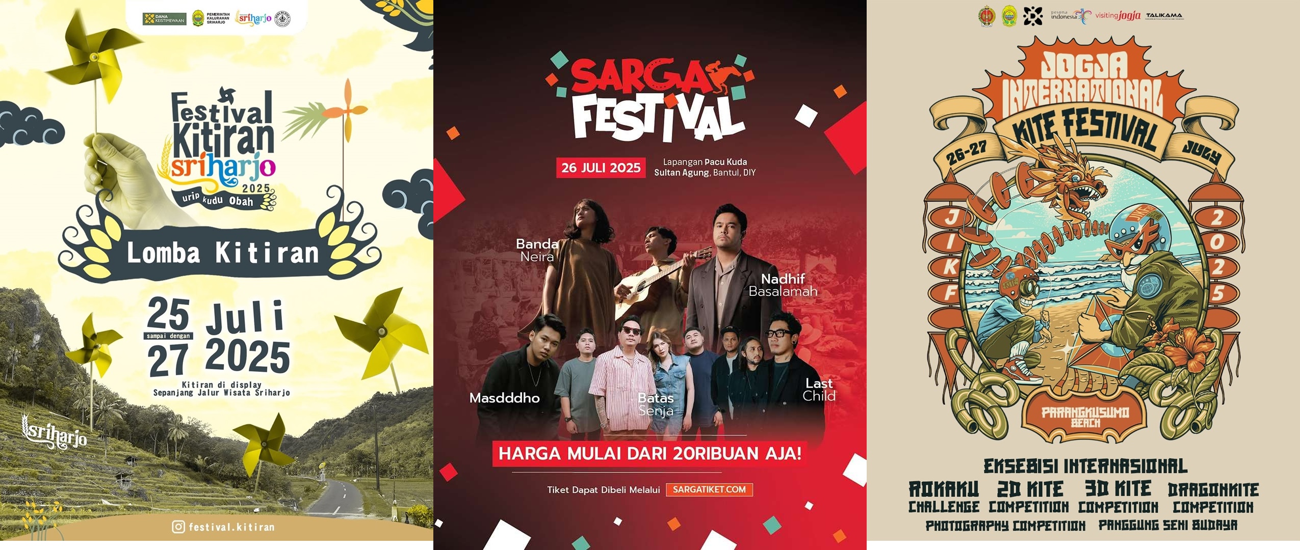 Daftar Event Jogja Akhir Bulan Juli 2025 yang Menarik Dikunjungi Mulai dari Panggung Slenthem Hingga International Kite Festival 2 Daftar event Jogja (Source: Visiting Jogja)